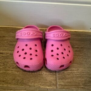 CROCS Pink Sandals Comfortable Slip-On Design